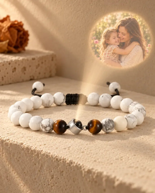 Bracciale con Foto Dentro - proietta la foto nascosta sul muro