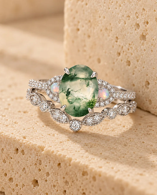 Anello Agata Muschiata - il set completo