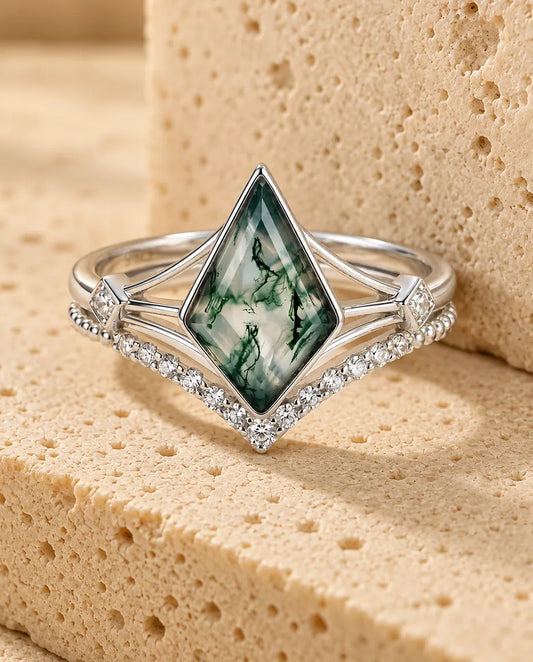 Anello Agata Muschiata - il set completo