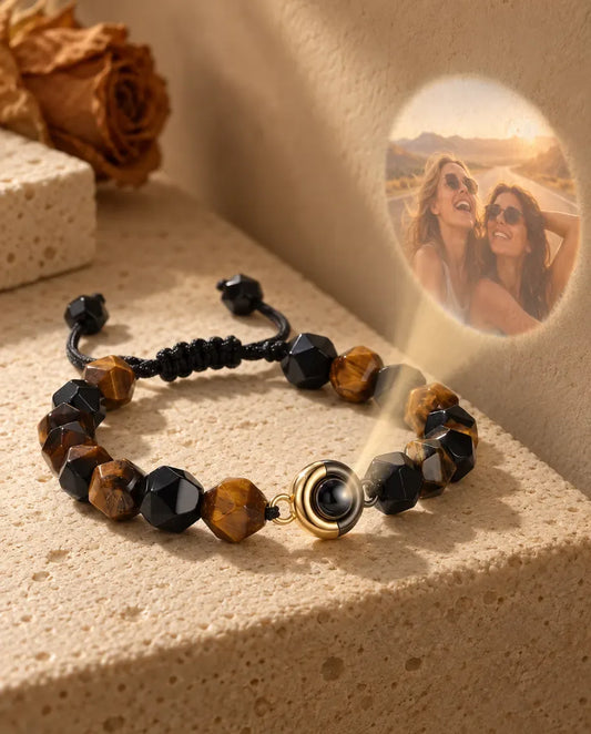 Bracciale con Foto Dentro - proietta la foto nascosta sul muro