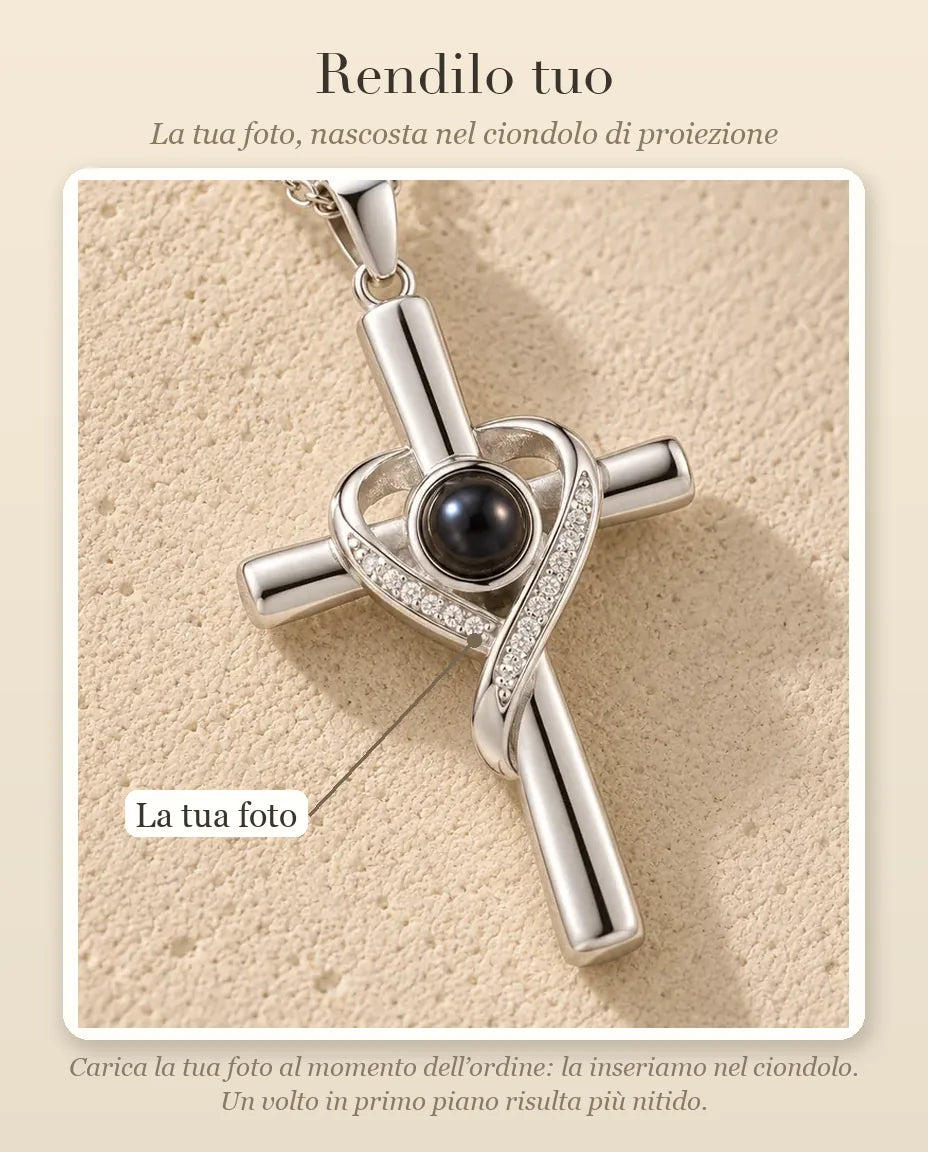 Collana con Foto Dentro - guida alla personalizzazione: foto