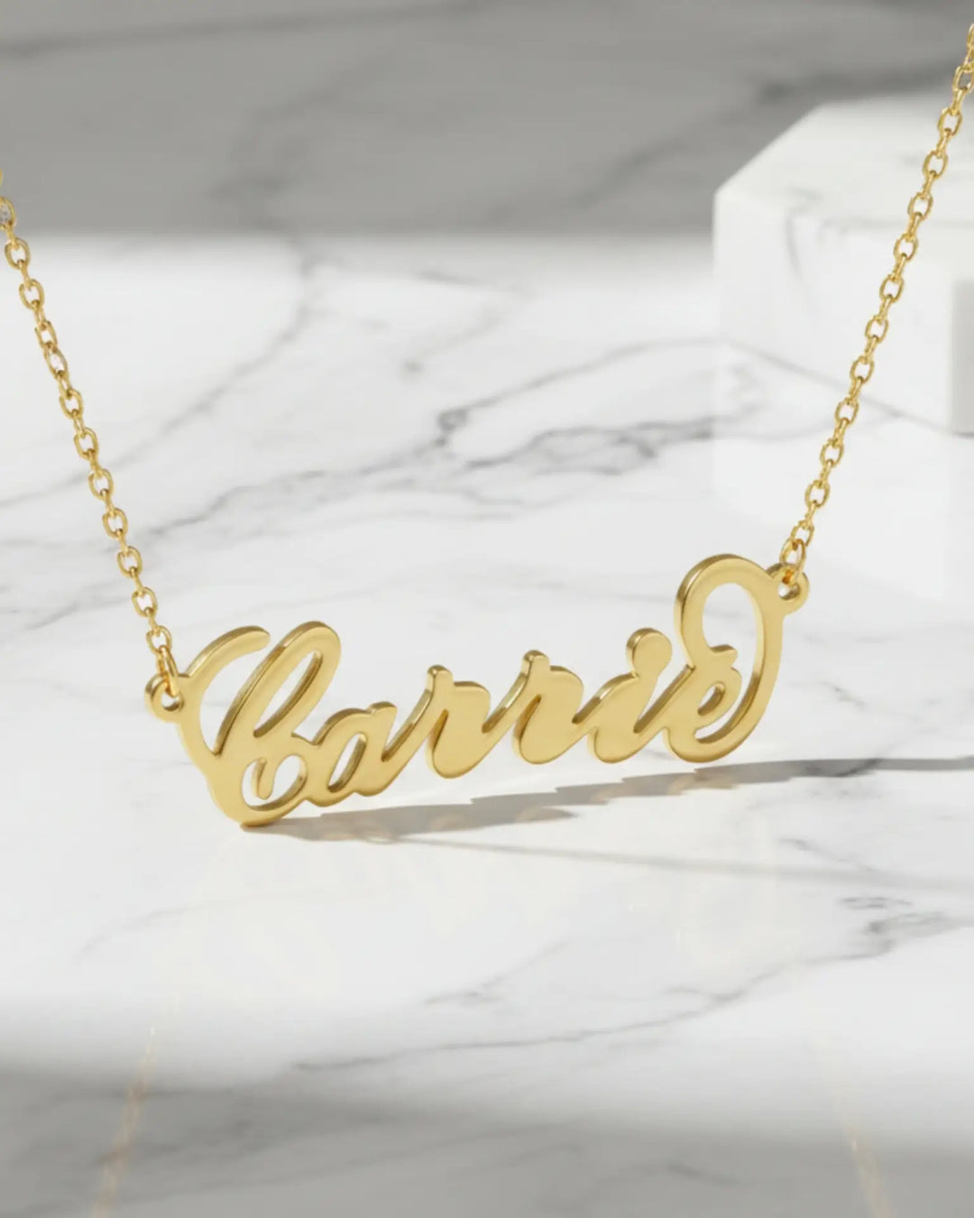 Collana con Nome in Corsivo Inglese – Argento Sterling 925, Nome Personalizzato, Regalo per Lei