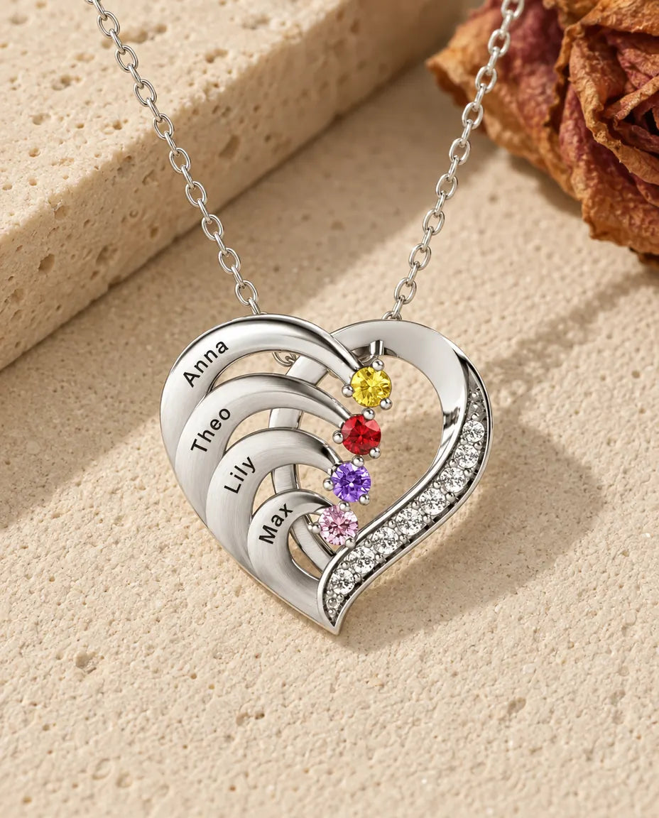Collana Personalizzata in Argento 925 - vista frontale in argento